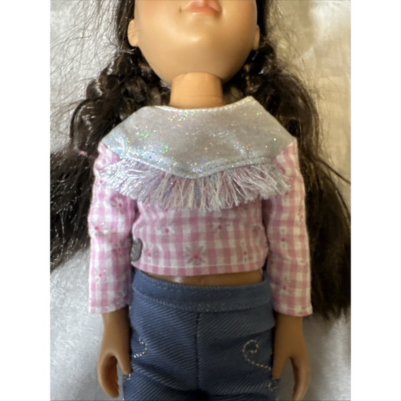 Glitter Girls  Doll‎ 14" Hispanic Collectible Brown Hair Eyes Posable Westrn - Picture 4 of 9